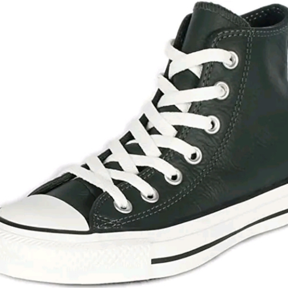 Converse Chuck Taylor High Men's Shoes Scarab 140031c Leather Size 11 Green